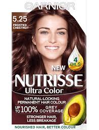 garnier nutrisse 5 25 ultra chestnut brown permanent hair dye