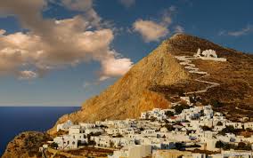 Und all der stress der vergangenen wochen scheint wie weggeblasen. Folegandros Cyclades Islands Greece