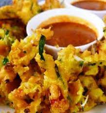 Resepi cucur udang rangup kuah kacang. Cucur Bawang Rangup