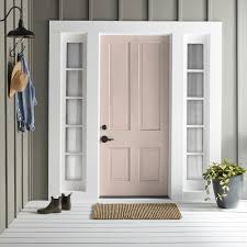While some shades of pink tend to fall in and out of fashion, this pale pink with a bit of peach is classic and timeless. Ella Rose Exterior Paint