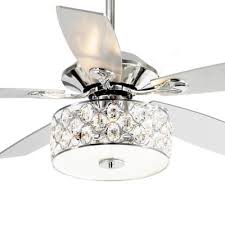 In a dining room, a beautiful chandelier will create a sense of class and formality, even if the furniture in the space isn't exactly formal. Chrome Ceiling Fans Lighting The Home Depot