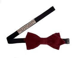 Existe aussi pour les grands. Noeud Papillon Velours Bordeaux Pour Homme Effet Noeud Pap