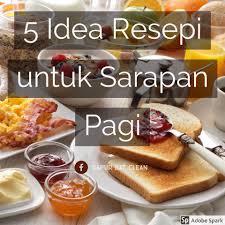 Dapur Eat Clean 5 Idea Resepi Untuk Sarapan Pagi Facebook