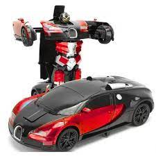 Carro Control Remoto Transformer ROJO - 2020 home Colombia