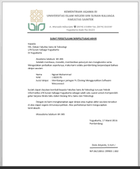 Seorang karyawan ingin membuat surat pernyataan, namun dia bingung bagaimana cara membuatnya. Membuat Surat Di Ms Word 2013 Layar Kerja