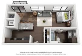 Studio Square Feet 519 Sq Ft Studio Apartment Floor Plans Apartment Floor Plans Studio Floor Plans