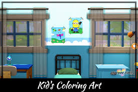 There are preset color combinations that you can choose from. Kid S Coloring Art Strenee Sims