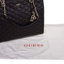 Γυναικεία τσάντα ώμου καπιτονέ GUESS PENELOPE μαύρη (1608952.0-0071) |  Factory Outlet