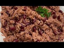Jamaican Rice Peas In Instant Pot Pressure Cooker Frugallyt Youtube In 2020 Rice And Peas Jamaican Jamaican Rice Rice And Peas
