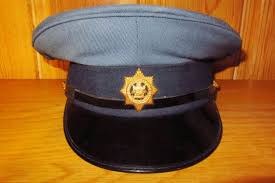 Original South African Police Officer Obsolete Uniform Hat 65 00 Police Hat Military Hat Police Officer