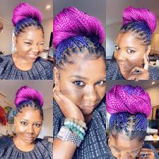 It's still my Birthday 💜💙💜💙 Knotless by @ladiidread