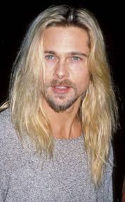 1994 From Brad Pitt S Hair Through The Years Bleached Hair Beard Look Brad Pitt Hair