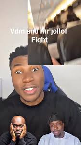 VDM and Mr Jollof's Dramatic Plane Altercation Caught