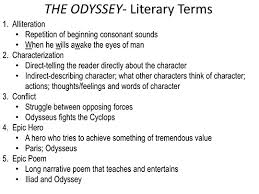 Harvard Nigerian Students Association Literary Devices Use In The Odyssey Showing 1 1 Of 1