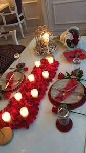 Pin By Joahana Martiinez On Romanic Romantic Dinner Decoration Valentine Day Table Decorations Romantic Dinner Setting
