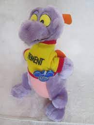 1982 Figment Plush 12 Inch Purple Stuffed Dragon Vintage Disney Disneyland Disney