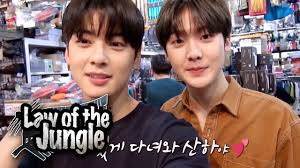San Ha Eun Woo Is My Role Model Law Of The Jungle Ep 378 Youtube