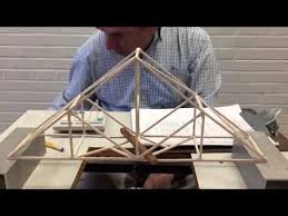 Balsa Wood Bridge Breaks 20 Year Record Youtube Wood Bridge Bridge Design Wood