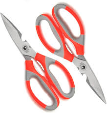 Maybe you would like to learn more about one of these? Amazon Com Hometeq 2 Pack Scissors Stainless Steel Heavy Duty Kitchen Sharp Scissors Multi Purpose Poultry Shears With Soft Grip Handles Arts Crafts Sewing