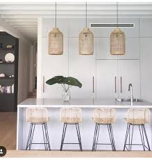 Pendentes Em Fibra Natural Casa Tres Chic Home Decor House Interior Interior