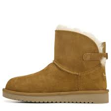 Koolaburra By Ugg Women S Remley Mini Winter Boots Chestnut In 2020 Womens Uggs Winter Boots Boots
