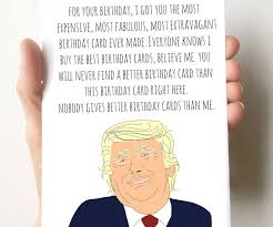 Save america is about building on those accomplishments! Donald Trump Birthday Card