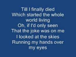 I Started A Joke Lyrics The Bee Gees Its The One Thing That Maria Anderson Said Her Worlds Couldn T Know About Me Or I Started A Joke Bee Gees Spiritual Songs