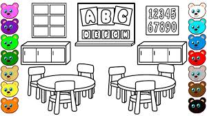 Fruits, printable worksheets for kids and adults. Coloring Pages For Nursery Class Decoration