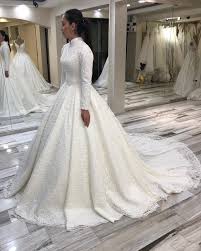 Plus size wedding dresses & bridal gowns | david's bridal. Arabic Muslim Lace Beaded Lace Ball Gown Wedding Dresses 2020 High Neck Long Sleeves Bridal Dresses Vintage Sexy Wedding Gowns From Misshowdress 266 36 Dhgate Com