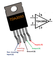 Because of its high voltage (up to 50v) tolerance, it is more. Tda2050 Audio Amplifier Ic Pinout Datasheet Features Equivalents