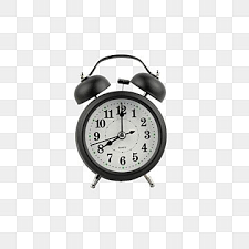 ساعة منبه معدنية بتصميم جرافيك أسود مستدير الكلاسيكية Png صورة للتحميل مجانا Alarm Clock Clock Metal
