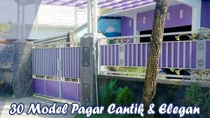 Seperti model gerbang unik berikut ini, terbuat dari kayu, gerbang ini dipahat sedemikian rupa membentuk kumpulan ranting pohon. 30 Model Pagar Rumah Terbaru 2020 Youtube