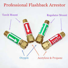 Cutting torch tip tip nut 75 degree head 90 degree head coupling washer coupling nut h. Flame Buster Welding Cutting Oxygen Fuel Acetylene Propane Natural Gas 9 16 3 8 M16 Torch Regulator Flashback Arrestor Welding Torches Aliexpress