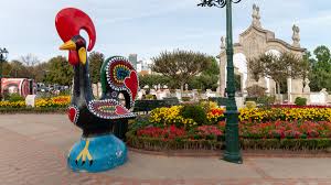 It is famous for white and sandy beaches, ornamental fish and the highest waterfall in brazil. Barcelos Der Beruhmte Hahn Und Die Bunte Stadt