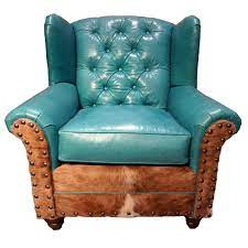 This traditionally styled chair is exceptionally comfortable and its a larger than normal size. Albuquerque Turquoise Oversized Wingback Chair