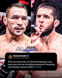 Michael Chandler still got some plans ahead 😳 #MMA #UFC