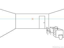 Start with a basic floor plan template. One Point Perspective Drawing Step By Step Guide For Beginners