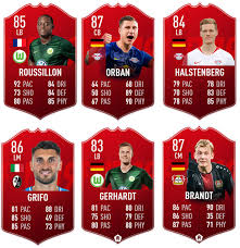 Bundesliga và đội tuyển bóng đá quốc gia germany, có chỉ số tổng quát 97, kỹ thuật 3 sao, thuận chân phải, chân nghịch 4, với chiều. Bundesliga Potm Potential Cards Which One Do You Want To See Fifa