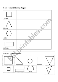 Abcmouse.com has been visited by 100k+ users in the past month Sort And Classify Shapes Cut And Paste Esl Worksheet By Deborah78