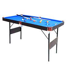 The mini cooper pool table is made by kent based manufacturer chisel pool. Kakiblin 55 Folding Pool Table Set Mini Billiard Pool Table Portable Table Top Snooker Game With Accessory Simple Assembly Blue In Dubai Uae Whizz Tabletop Billiards Pool