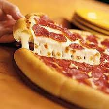 How To Make Pizza Hut Stuffed Crust Pizza Food Pizza Hut Pizza Crust