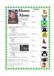 Perhaps it was the unique r. Home Alone Quiz Esl Worksheet By Mkals90