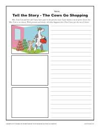 Worksheets are cows eye dissection, the story of milk from the cow to the cup lesson. The Cows Go Shopping Kindergarten Writing Prompt Worksheet