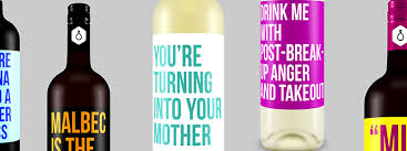 26 wine labels that have no time for