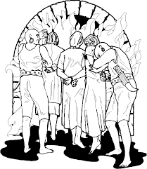 Shadrach meshach and abednego free printable coloring page in the fiery furnace. Shadrach Meshach And Abednego Coloring Page Coloring Home