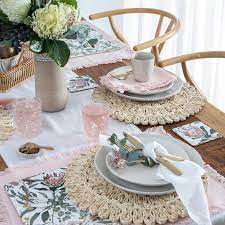 seagrass placemat straw tableware serving plate kitchen food beverage mat placemats quality bedding serving plates