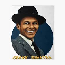 Before his death, pal claims in book 0 shares nancy sinatra sr. Wandbilder Frank Sinatra Redbubble