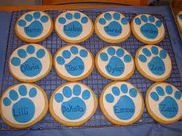 Maybe you would like to learn more about one of these? 5 Paw Cookies Blue S Clues Party Clue Party Bday Party Boy Paw Cookies