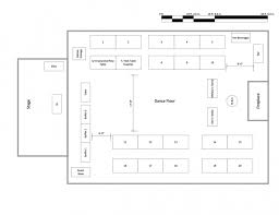 Wedding Table Layout Floor Plans Seating Chart Wedding