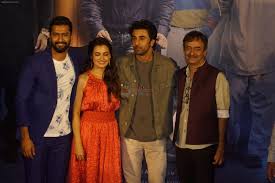 Vicky kaushal age is 32. Vicky Kaushal Dia Mirza Ranbir Kapoor Rajkumar Hirani At The Trailer Launch Of Film Sanju On 30th May 2018 Dia Mirza Bollywood Photos